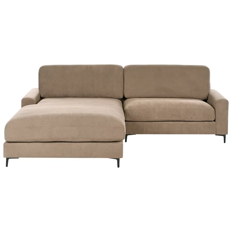 3-personers sofa Maloy højrevendt, Brun
