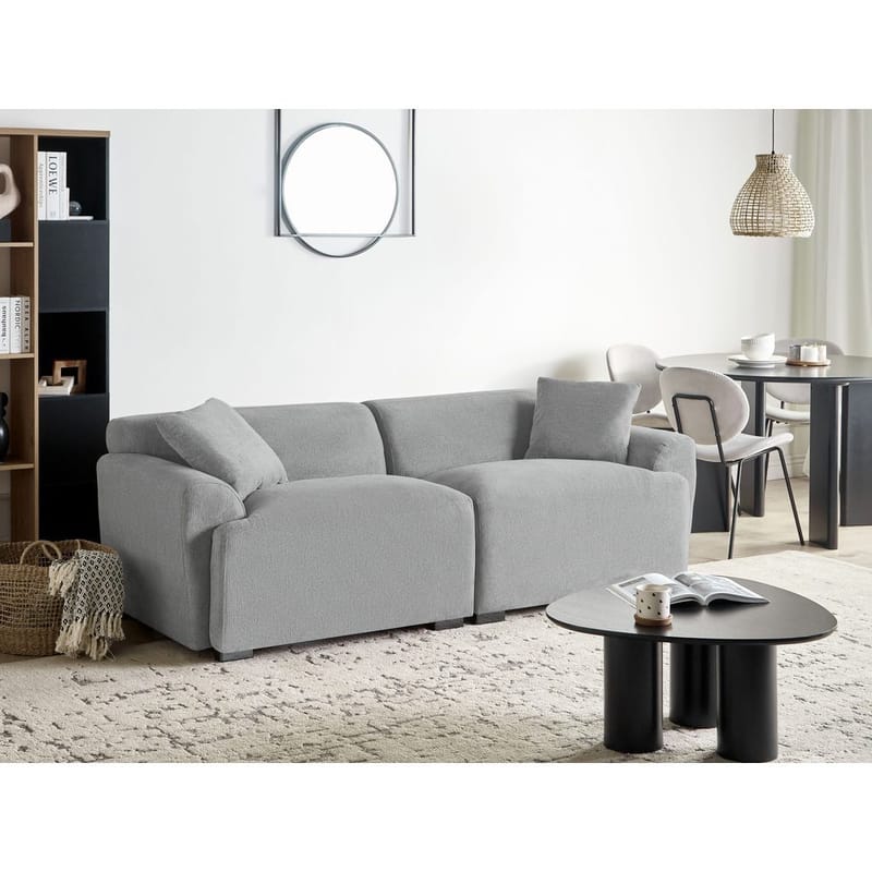 3-personers sofa Korio - Grå, sort - Møbler - Sofaer - 3 personers sofa