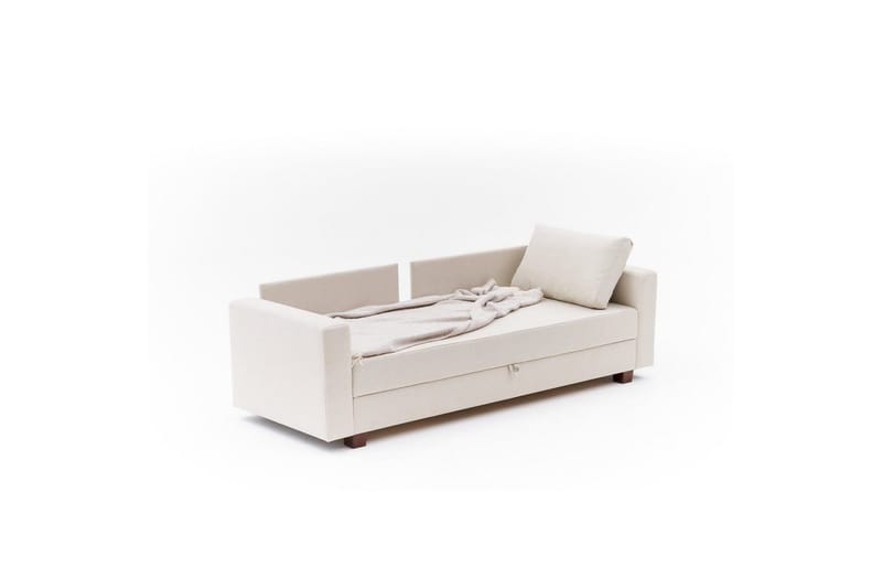 3-personers sovesofa Iroulport Arzilla Creme - Creme - Møbler - Sofaer - Sovesofaer
