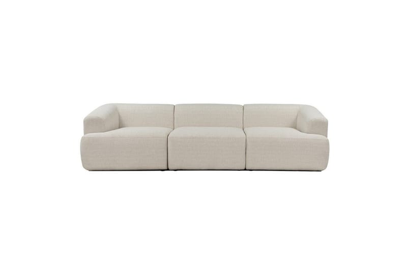 3-personers sofa Dashwood Hvid - Hvid - Møbler - Sofaer - 4 personers sofa