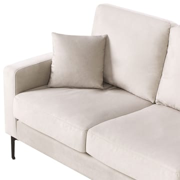 3-personers sofa Gavle - Beige, sort/Polyester - Møbler - Sofaer - 3 personers sofa