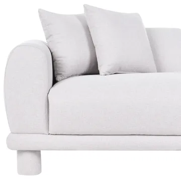 3-personers sofa Pori - Lysegrå - Møbler - Sofaer - 3 personers sofa