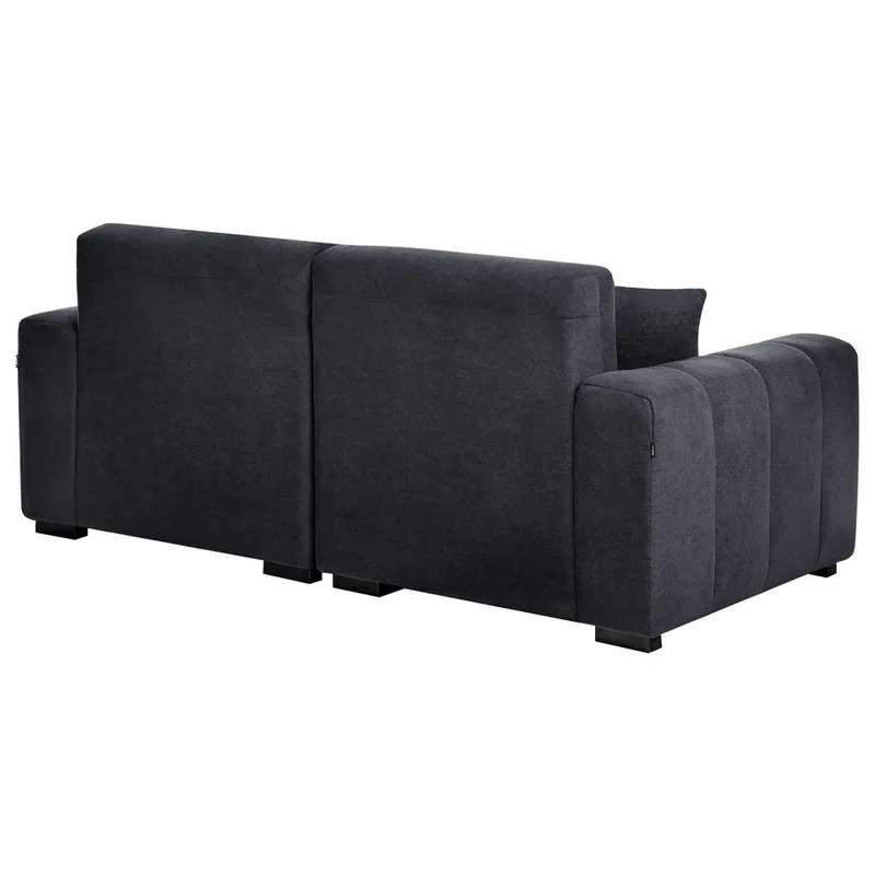 3-personers sofa Fauskan - Sort - Møbler - Sofaer - 3 personers sofa