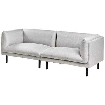 3-personers sofa Vorgod Stof - Lysegrå - Møbler - Sofaer - 3 personers sofa