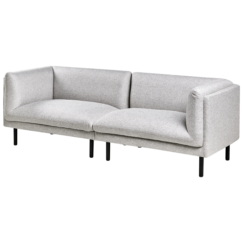 3-personers sofa Vorgod Stof - Lysegrå - Møbler - Sofaer - 3 personers sofa