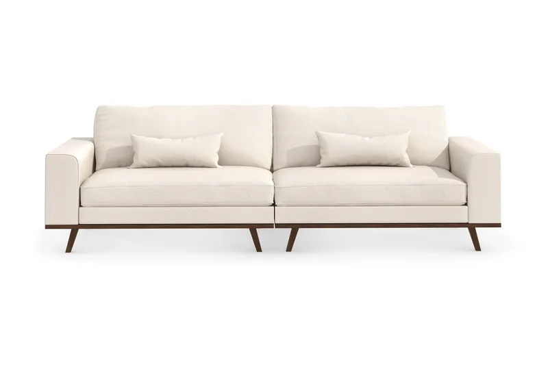 Copenhagen 4-personers Stofsofa, Beige