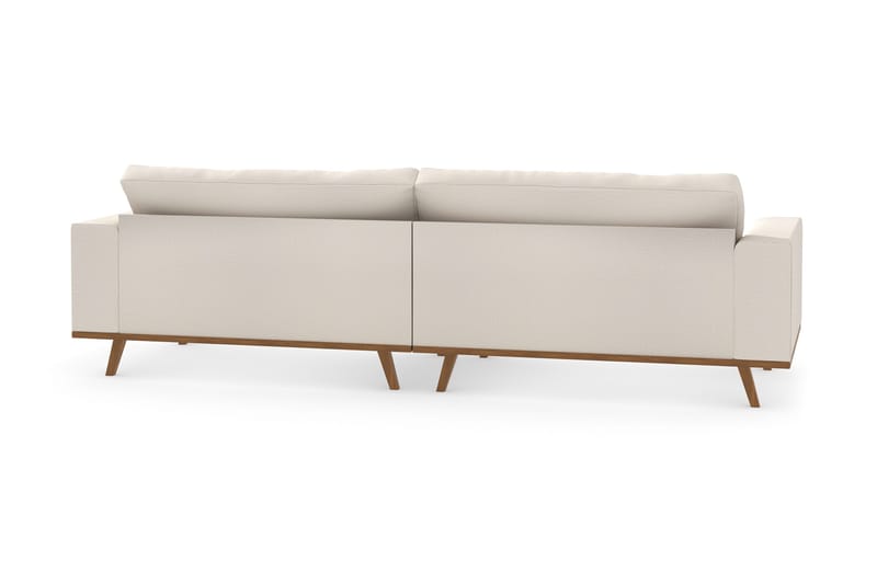 Copenhagen 4-personers Stofsofa - Beige - Møbler - Sofaer - 4 personers sofa