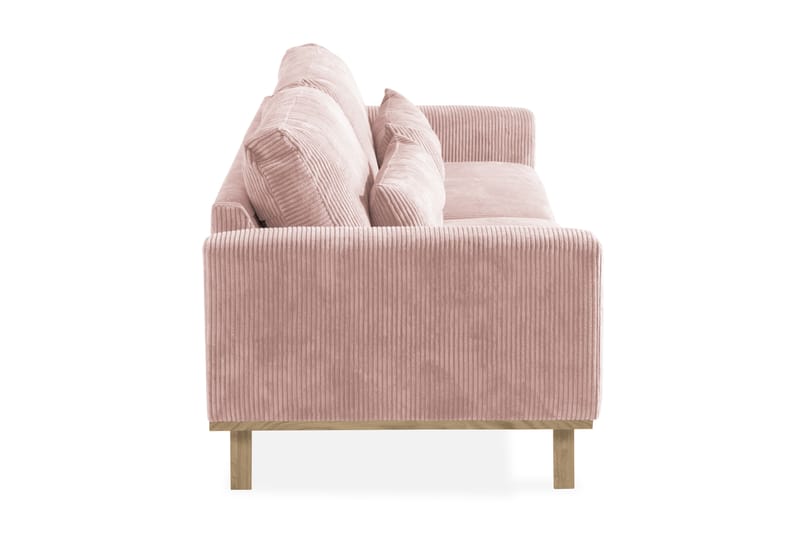 Copenhagen 4-personers Manchestersofa - Rosa - Møbler - Sofaer - 4 personers sofa