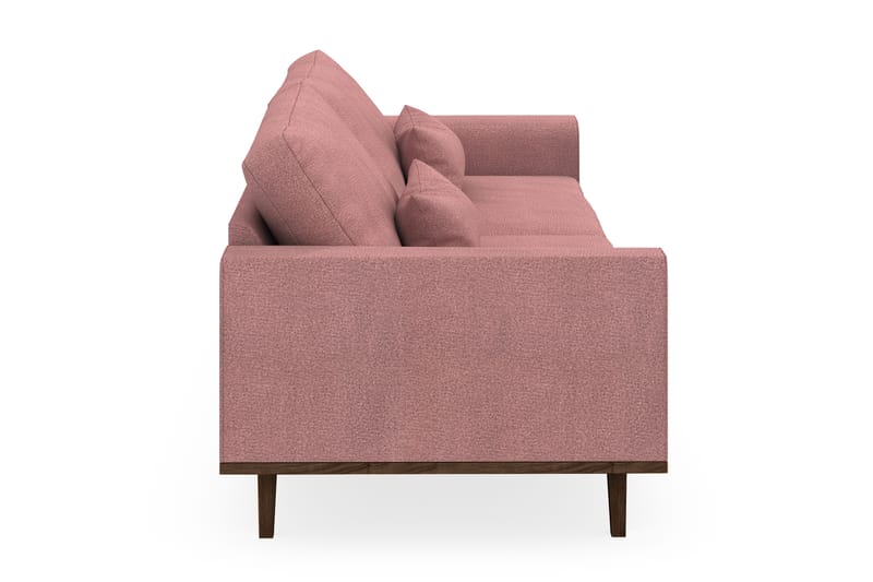 Copenhagen 4-personers Stofsofa - Rosa - Møbler - Sofaer - 4 personers sofa