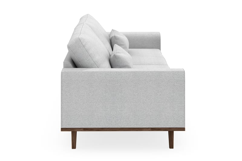 Copenhagen 4-personers Stofsofa - Lysegrå - Møbler - Sofaer - 4 personers sofa