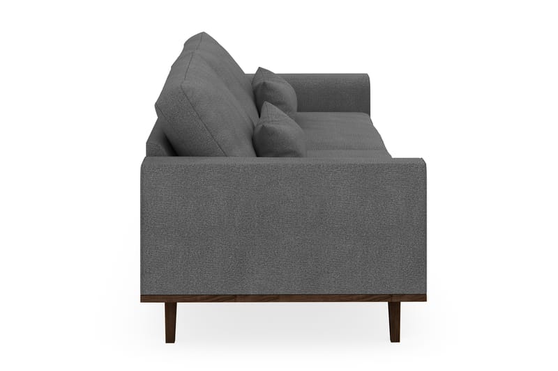 Copenhagen 4-personers Stofsofa - Mørkegrå - Møbler - Sofaer - 4 personers sofa
