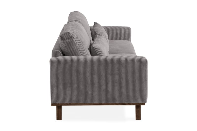 Copenhagen 4-personers Manchestersofa - Mørkegrå - Møbler - Sofaer - 4 personers sofa