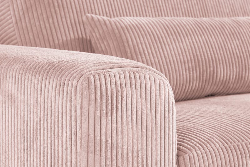 Copenhagen 4-personers Manchestersofa - Rosa - Møbler - Sofaer - 4 personers sofa