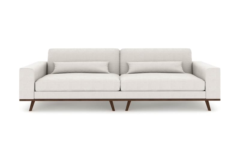 Copenhagen 4-pers Sofa - Linned beige - 4 personers sofa