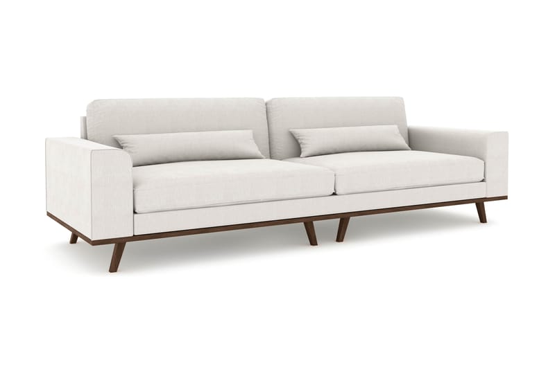 Copenhagen 4-pers Sofa - Linned beige - 4 personers sofa