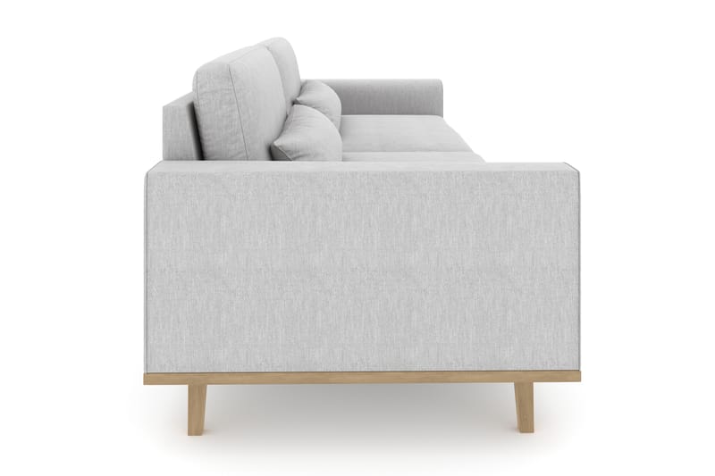 Copenhagen 4-personers Stofsofa - Grå - Møbler - Sofaer - 4 personers sofa