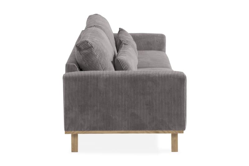 Copenhagen 4-personers Manchestersofa - Mørkegrå - Møbler - Sofaer - 4 personers sofa