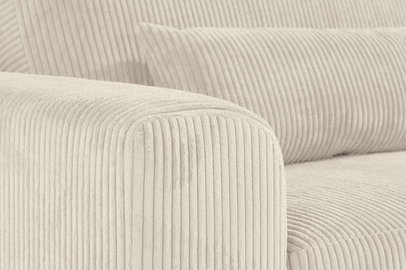 Copenhagen 4-personers Manchestersofa - Beige - Møbler - Sofaer - 4 personers sofa