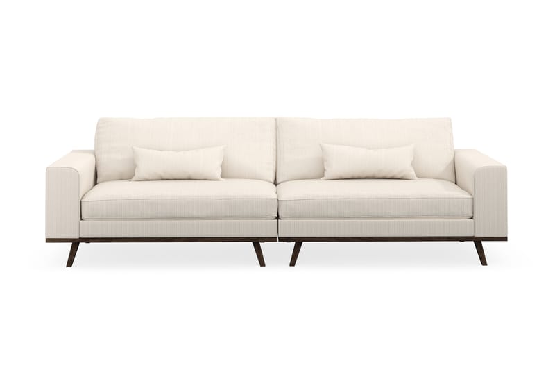 Copenhagen 4-personers Manchestersofa - Beige - Møbler - Sofaer - 4 personers sofa