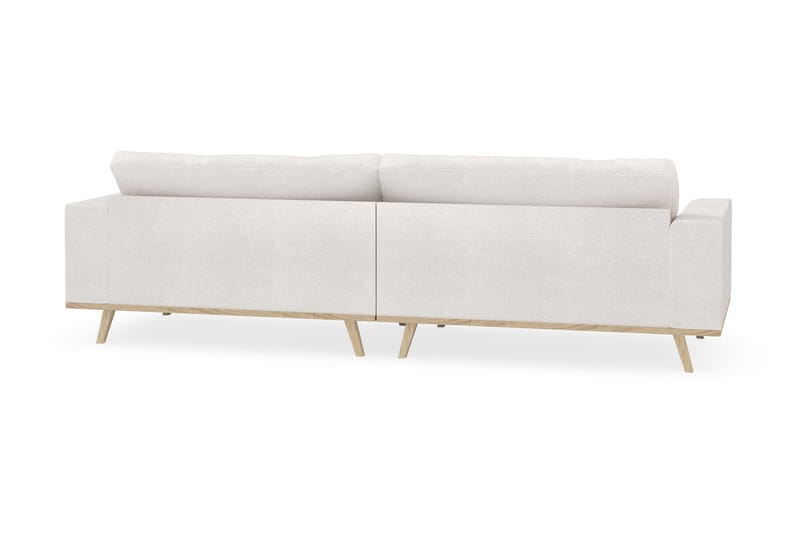 Copenhagen 4-personers Sofa i Bouclé - Hvid - Møbler - Sofaer - 4 personers sofa