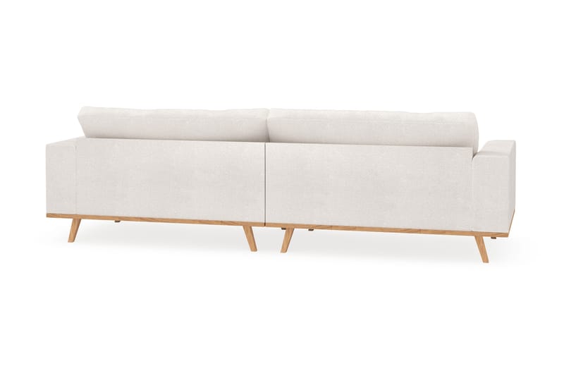 Copenhagen 4-personers Sofa i Bouclé - Hvid - Møbler - Sofaer - 4 personers sofa