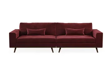 Copenhagen 4-personers Fløjlssofa