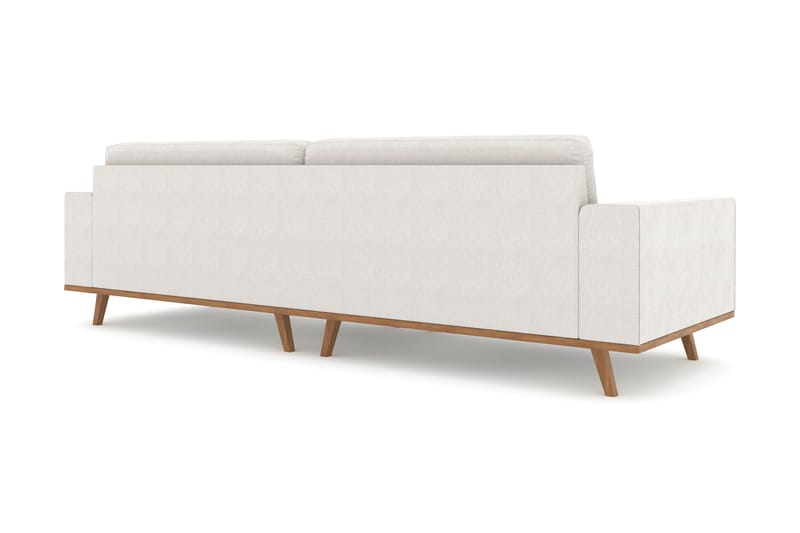 Copenhagen 4-personers Stofsofa - Lysegrå - Møbler - Sofaer - 4 personers sofa