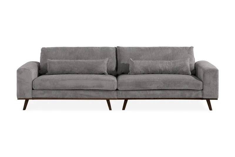 Copenhagen 4-personers Manchestersofa - Mørkegrå - Møbler - Sofaer - 4 personers sofa