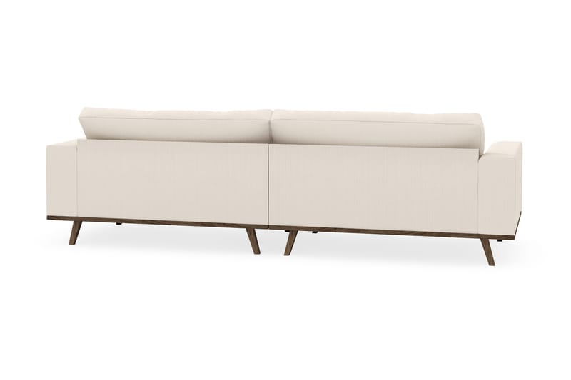 Copenhagen 4-personers Manchestersofa - Beige - Møbler - Sofaer - 4 personers sofa