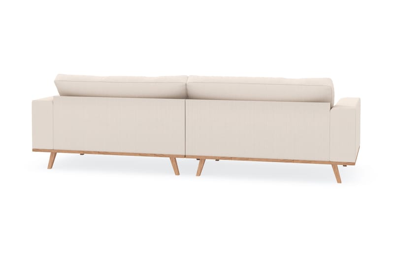Copenhagen 4-personers Manchestersofa - Beige - Møbler - Sofaer - 4 personers sofa