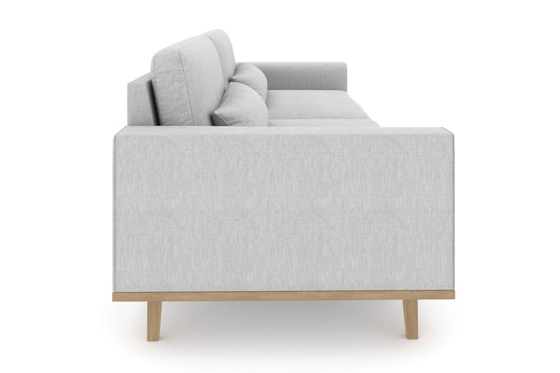 Copenhagen 4-personers Stofsofa - Grå - Møbler - Sofaer - 4 personers sofa