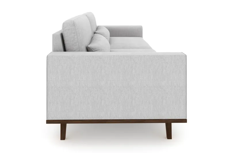 Copenhagen 4-personers Stofsofa - Lysegrå - Møbler - Sofaer - 4 personers sofa