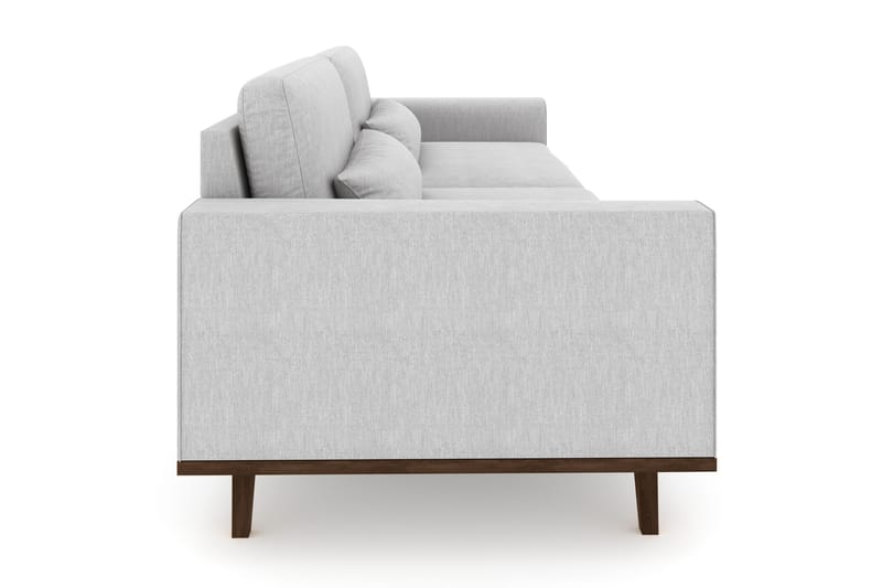 Copenhagen 4-personers Stofsofa - Lysegrå - Møbler - Sofaer - 4 personers sofa