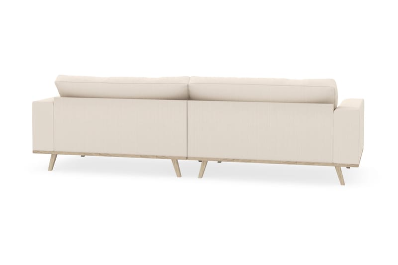 Copenhagen 4-personers Manchestersofa - Beige - Møbler - Sofaer - 4 personers sofa