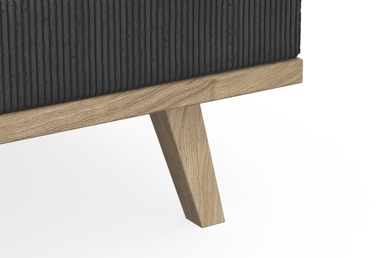 Copenhagen 4-personers Manchestersofa - Mørkegrå - Møbler - Sofaer - 4 personers sofa