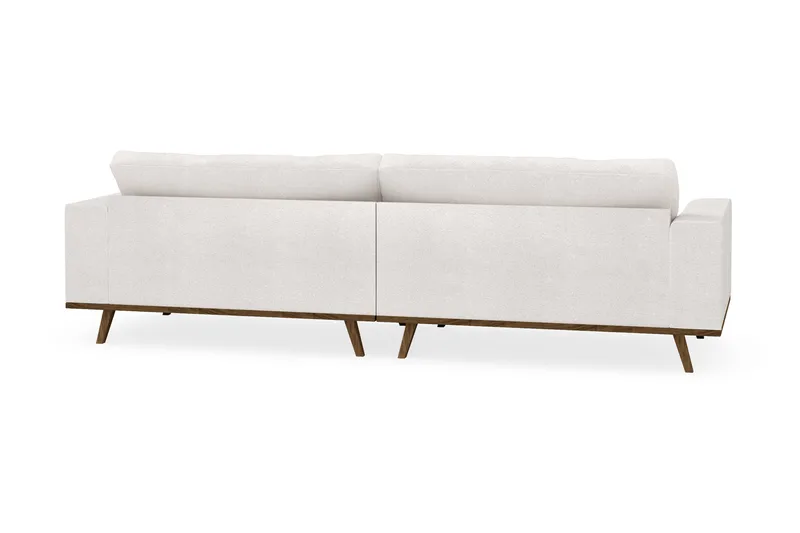 Copenhagen 4-personers Sofa i Bouclé - Hvid - Møbler - Sofaer - 4 personers sofa