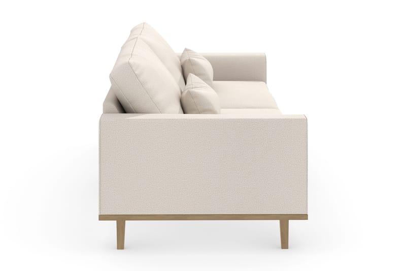 Copenhagen 4-personers Stofsofa - Beige - Møbler - Sofaer - 4 personers sofa