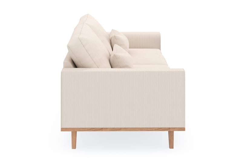 Copenhagen 4-personers Manchestersofa - Beige - Møbler - Sofaer - 4 personers sofa