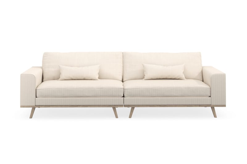 Copenhagen 4-personers Manchestersofa - Beige - Møbler - Sofaer - 4 personers sofa