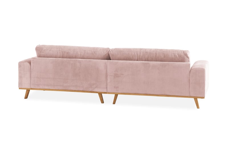 Copenhagen 4-personers Manchestersofa - Rosa - Møbler - Sofaer - 4 personers sofa