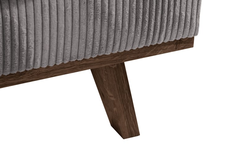 Copenhagen 4-personers Manchestersofa - Mørkegrå - Møbler - Sofaer - 4 personers sofa