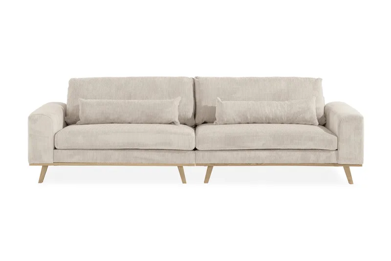 Copenhagen 4-personers Manchestersofa, Beige