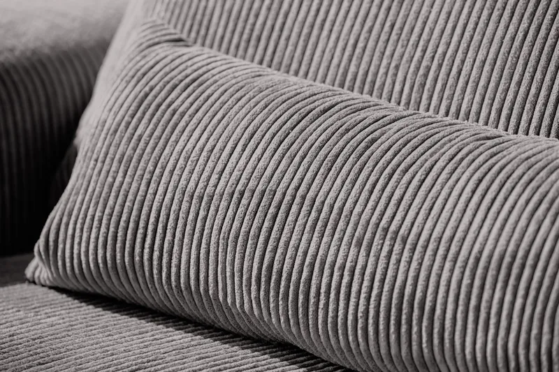 Copenhagen 4-personers Manchestersofa - Mørkegrå - Møbler - Sofaer - 4 personers sofa