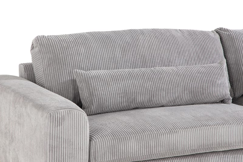 Copenhagen 4-personers Manchestersofa - Lysegrå - Møbler - Sofaer - 4 personers sofa
