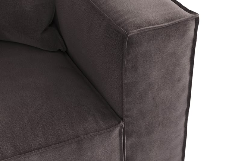 Cubo 4-Pers. Sofa - Beige/Fløjl - Møbler - Sofaer - 4 personers sofa