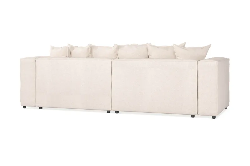 Cubo 4-personers Dyb Modulsofa i Stof - Beige - Møbler - Sofaer - 4 personers sofa