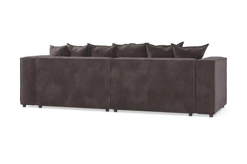 Cubo 4-Pers. Sofa - Beige/Fløjl - Møbler - Sofaer - 4 personers sofa