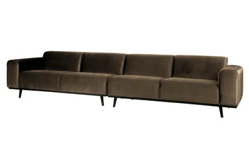Erklæring 4 pers veloursofa - Møbler - Sofaer - 4 personers sofa