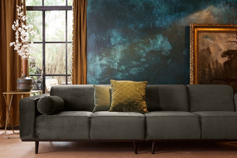 Erklæring 4 pers veloursofa - Møbler - Sofaer - 4 personers sofa