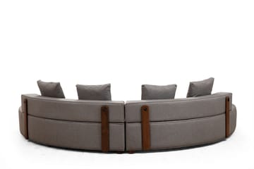 Lasalle Sofa 4-personers - Grå - Møbler - Sofaer - 4 personers sofa